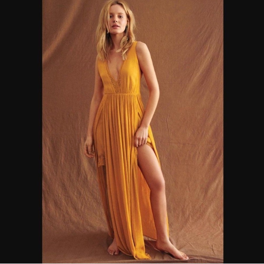 Free People Endless Summer Strong Statement Maxi Dress XS